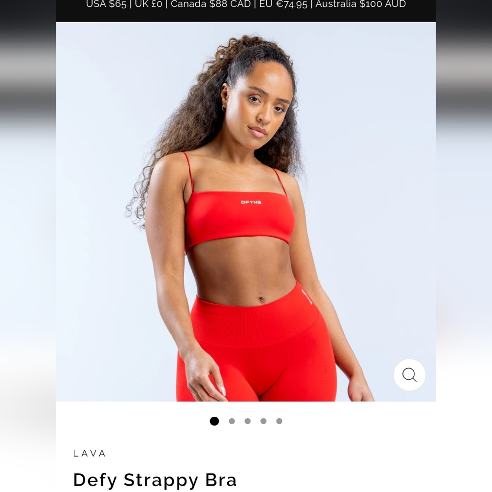 Dfyne defy strappy bra